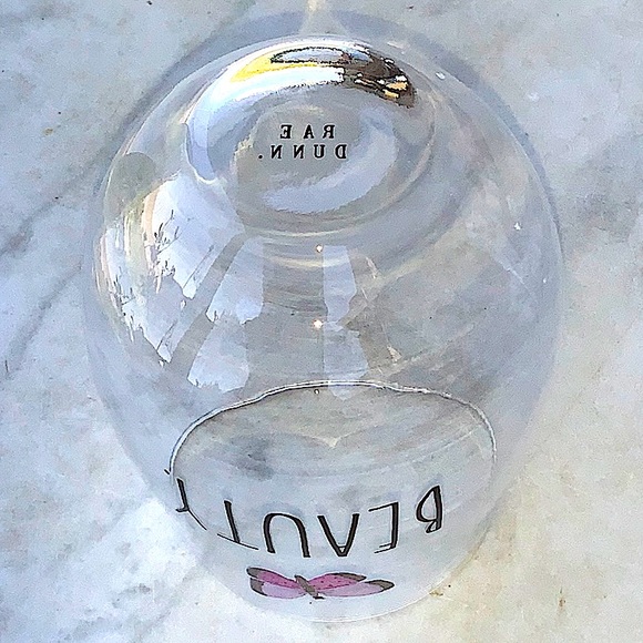 RAE DUN STEMLESS WINE & DINE GLASS 19.0Z BUTTERFLY PURPLE NEW - Picture 5 of 5